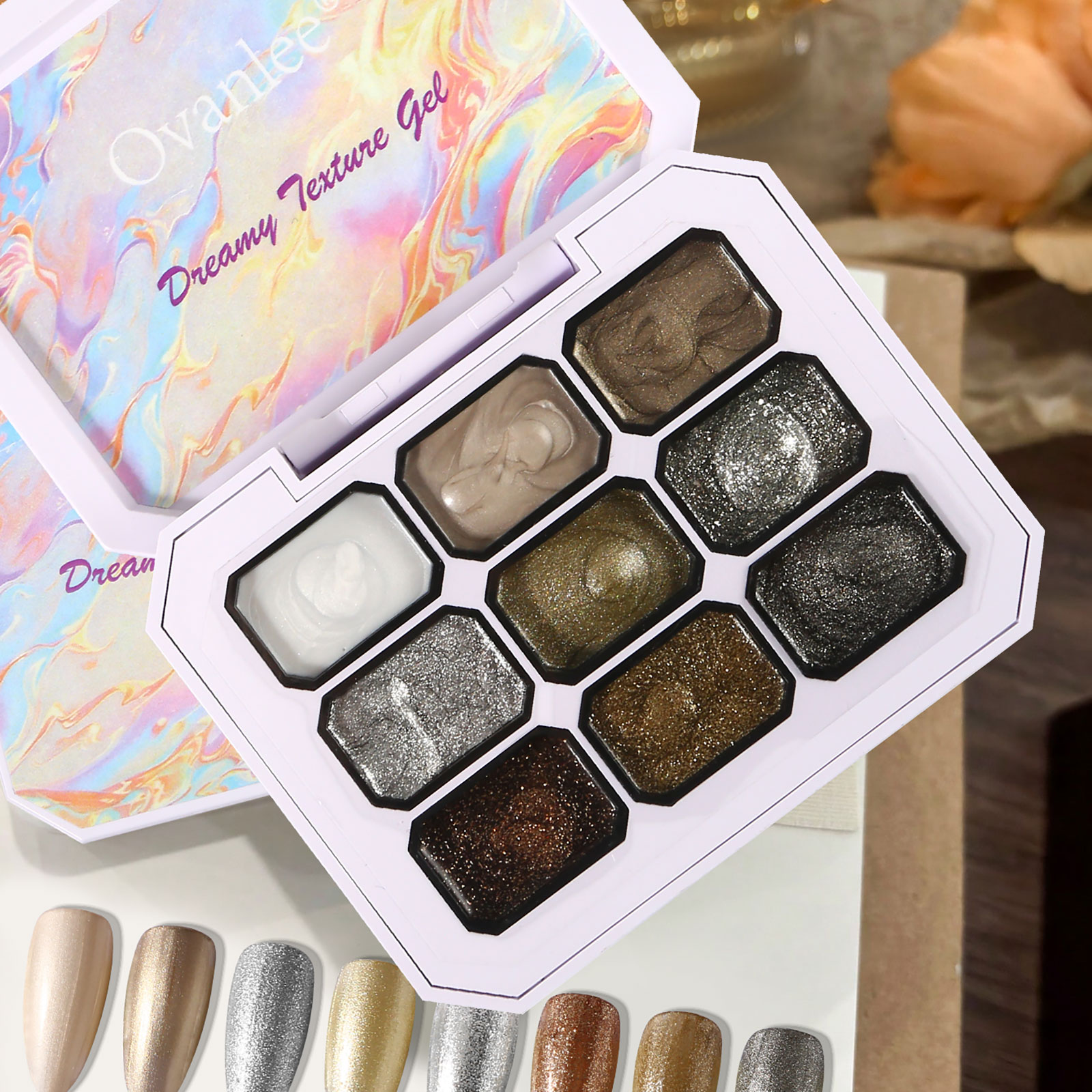 Photography Design - Palette de vernis à ongles en
