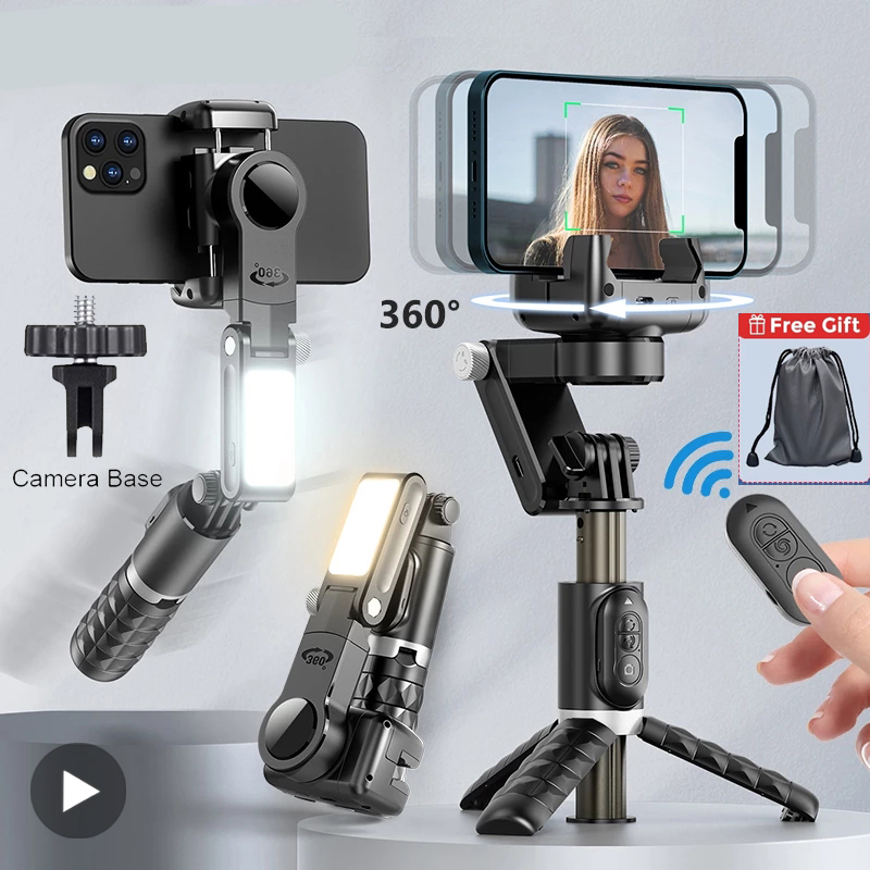 Photography Basics - Selfie bâton téléphone cardan stabilisateur pour