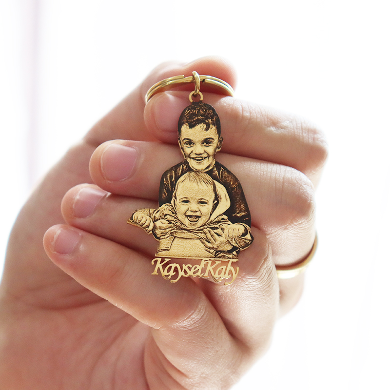 Photographic Memory - Porte-clés personnalisé avec Photo de bébé,