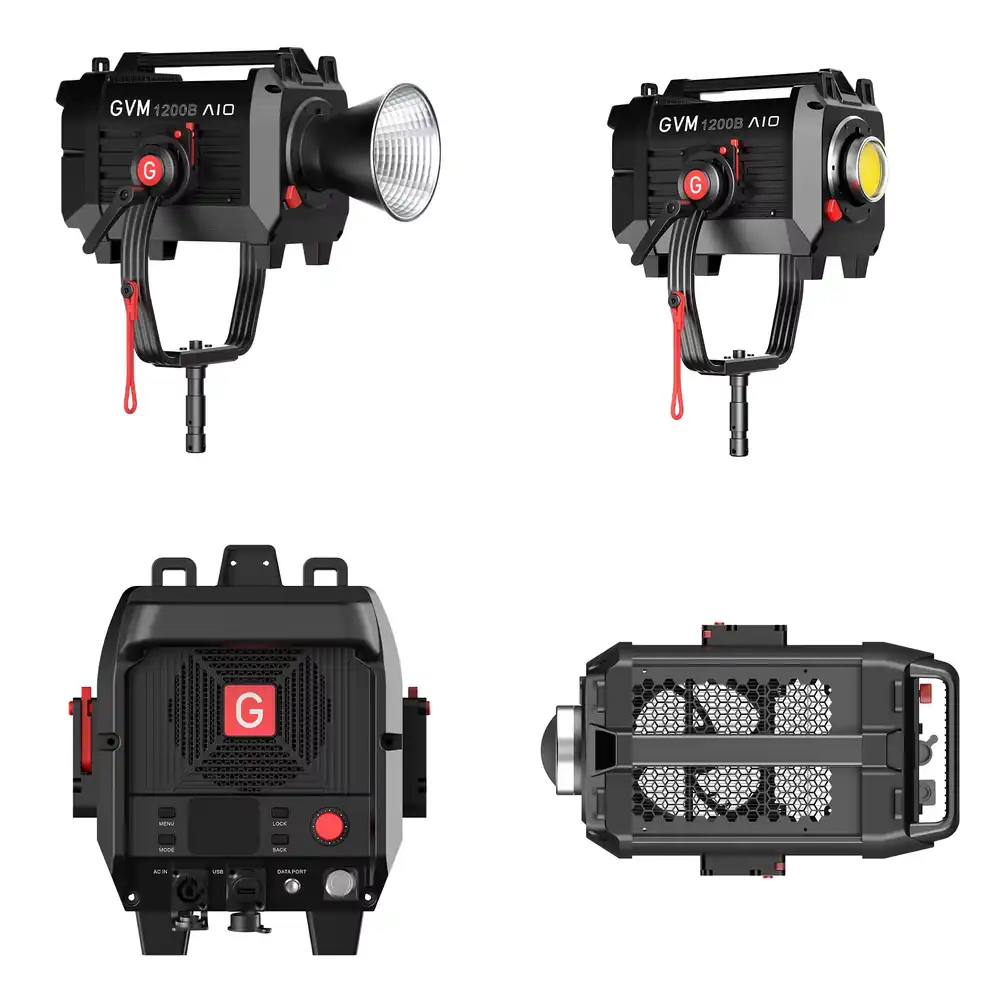 Photography Videos Free - Projecteur vidéo LED COB bicolore GVM