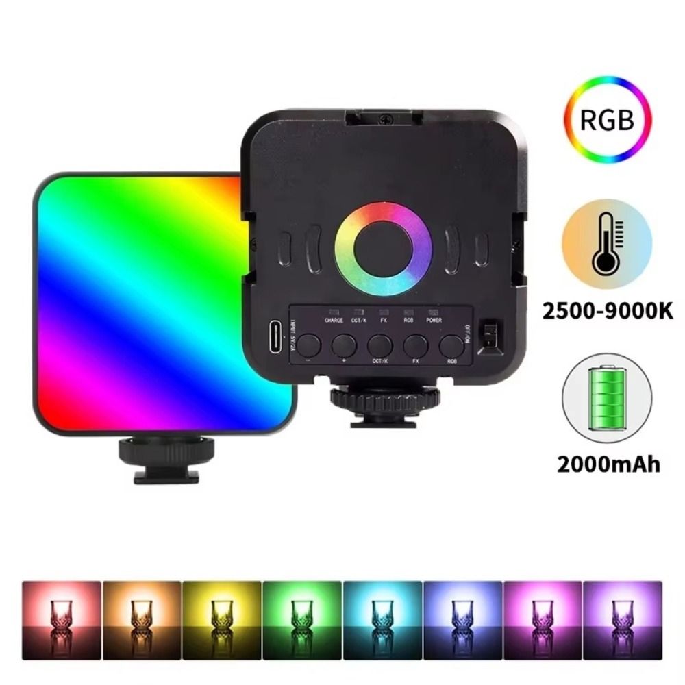 Lampe vidéo LED rechargeable,  - Photography Videos Free avis et prix