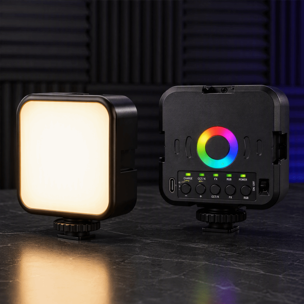 Lampe vidéo LED rechargeable,  - Photography Videos Free avis et prix