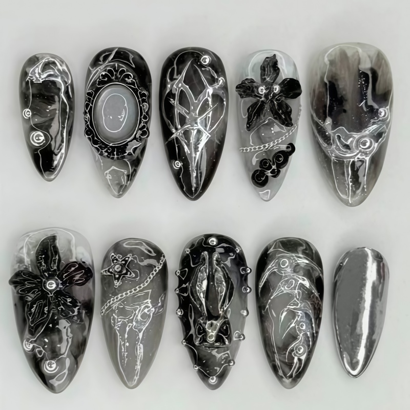 24 autocollants pour ongles, b - Photography Design avis et prix