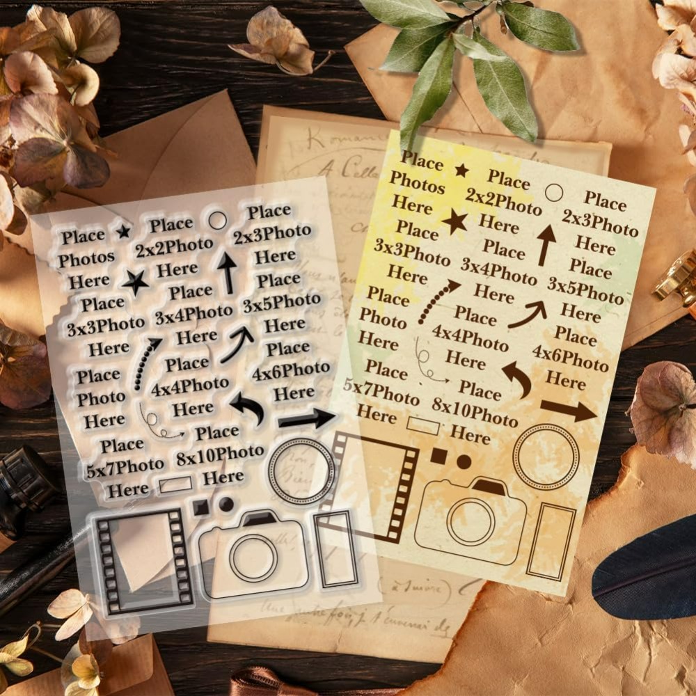 Place Photo ici tampon clair f - Photographic Memory avis et prix