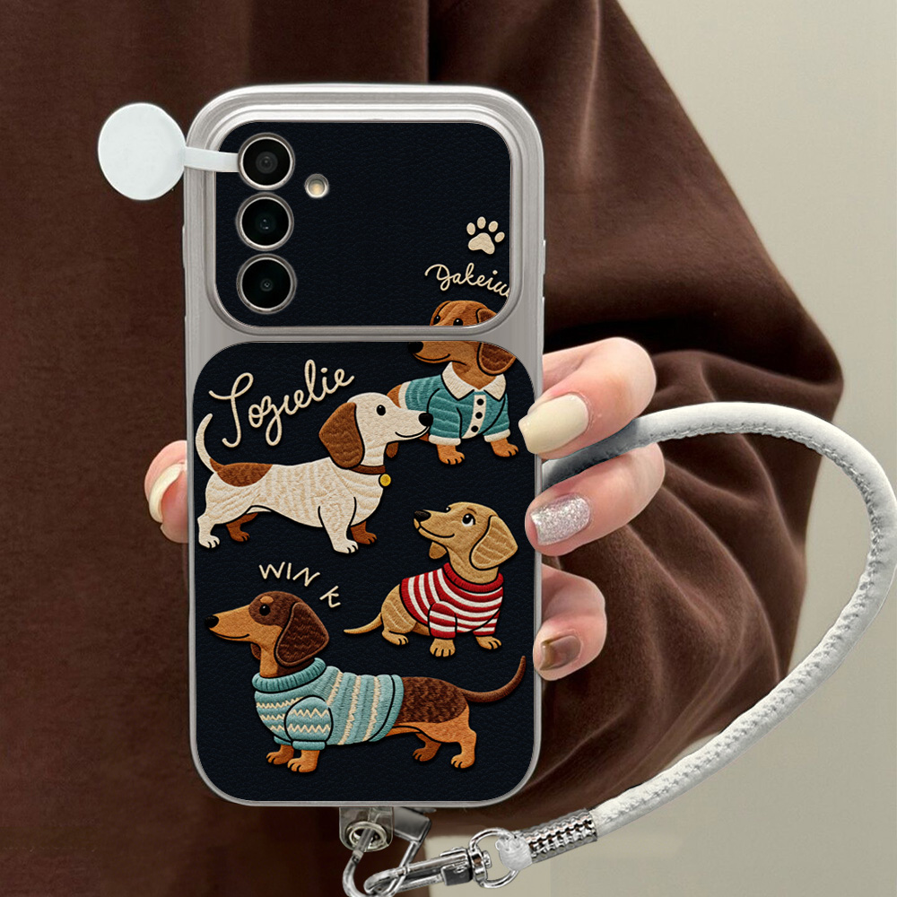 Coque de téléphone en cuir de  - Camera Wrist Strap avis et prix