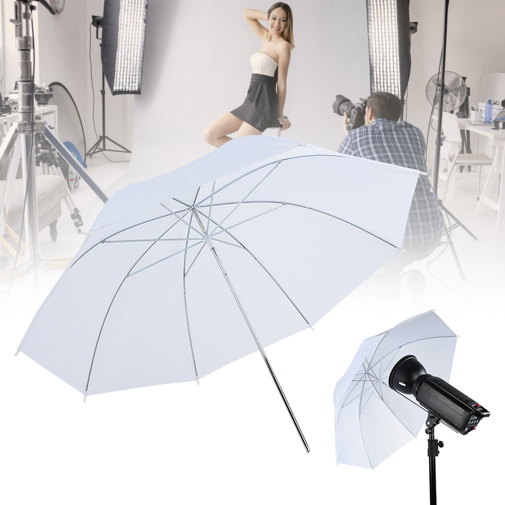 Parapluie blanc translucide de - Photography Umbrella avis et prix