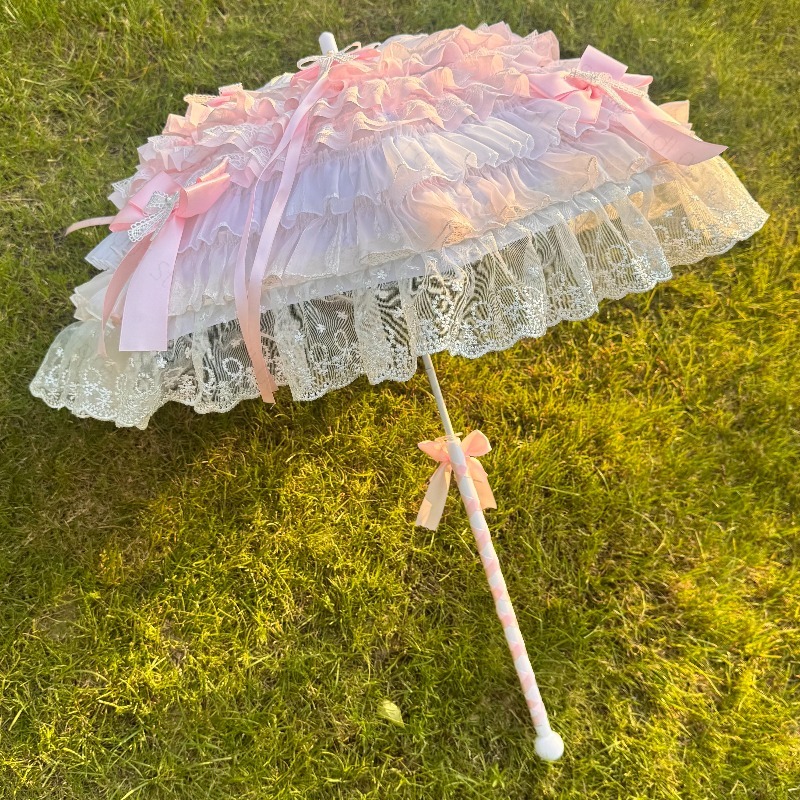 Parapluie papillon rose et bla - Photography Umbrella avis et prix