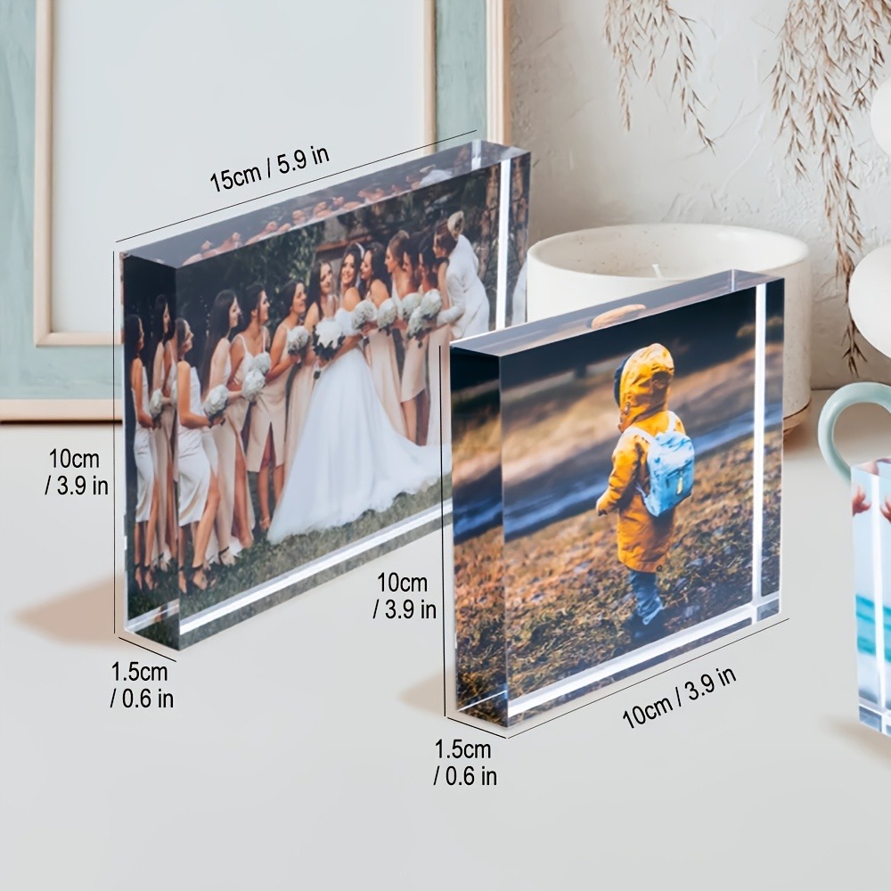 Bloc photo 3D personnalisé en  - Photographic Memory avis et prix