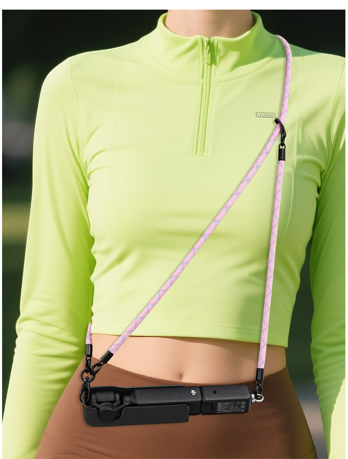 Cordon de cou et dragonne anti - Camera Wrist Strap avis et prix