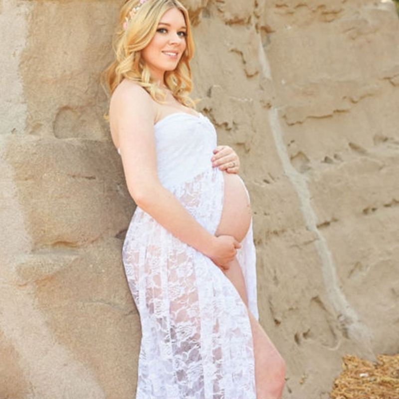 Robe longue maxi en dentelle p - Photography Club avis et prix