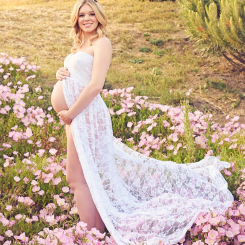 Robe longue maxi en dentelle p - Photography Club avis et prix