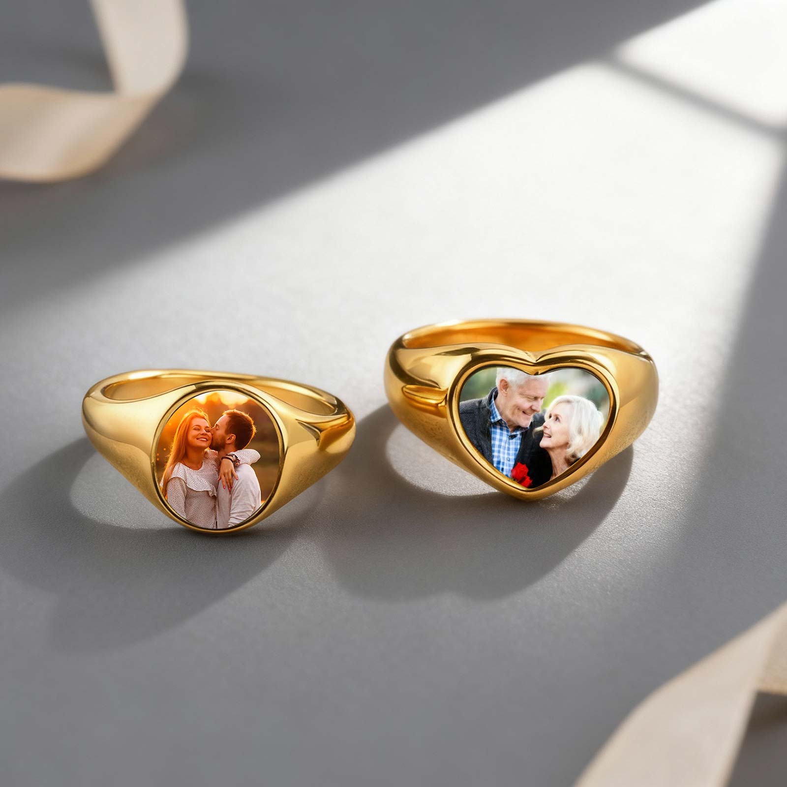 Bague chevalière Photo personn - Photographic Memory avis et prix