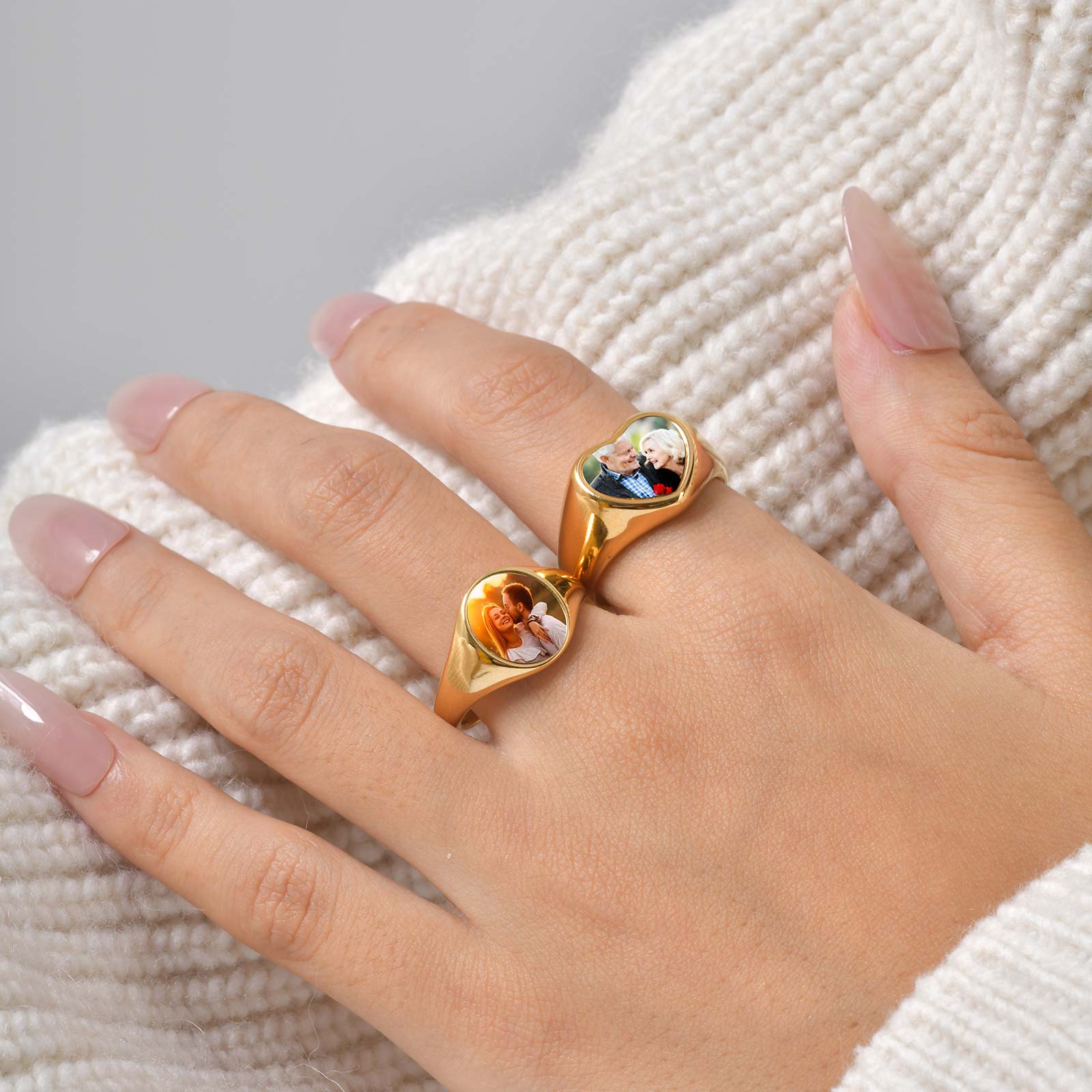 Bague chevalière Photo personn - Photographic Memory avis et prix