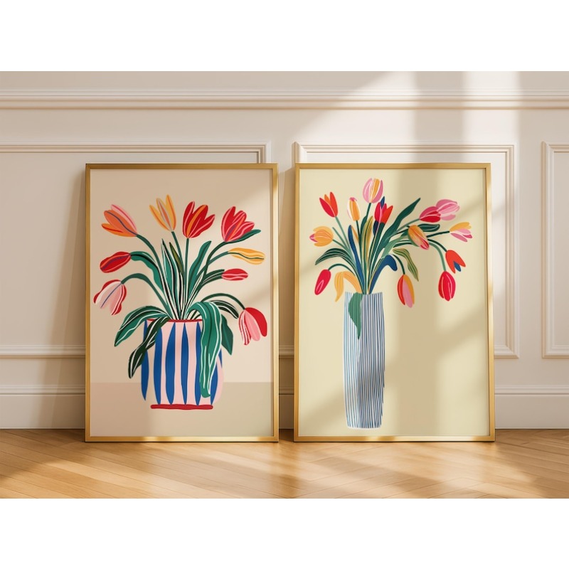 2 tableaux sur toile de fleurs - Photography Design avis et prix
