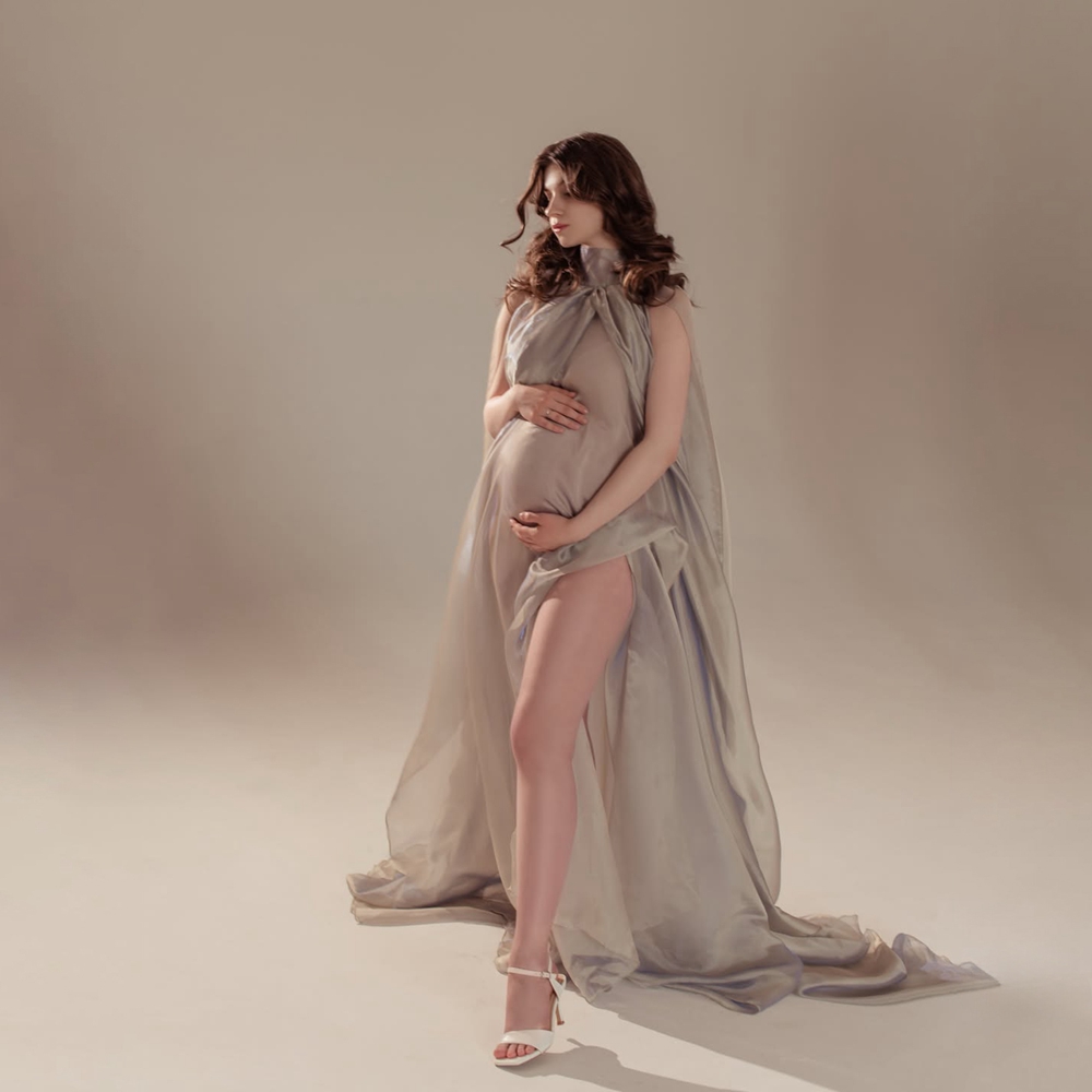 Robe élégante à col montant en - Photography Club avis et prix