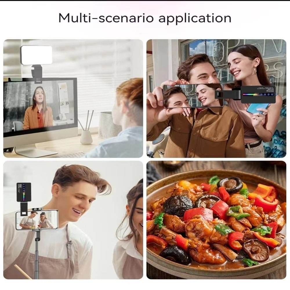 Lampe vidéo LED RGB à intensit - Photography Videos Free avis et prix